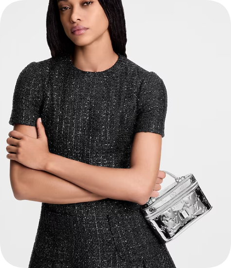 Louis Vuitton Vanity Chain Pouch M26097 Silver Louis Vuitton Vanity Chain Pouch M26097 Silver