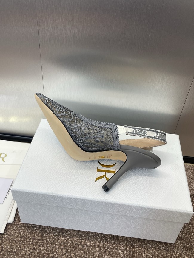 JAdior Slingback Pump Cotton Embroidered KCP867DQ-3