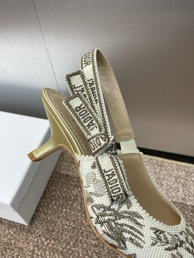 JAdior Slingback Pump Cotton Embroidered KCV367DLN-2