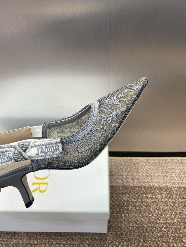 JAdior Slingback Pump Cotton Embroidered KCV367DLN-3