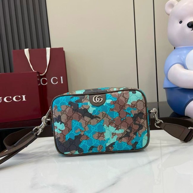 Gucci Small GG crossbody bag 839155 BLUE