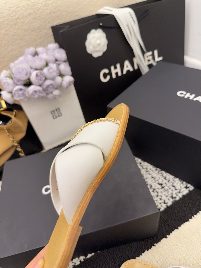 Chanel Calfskin Mules 69889-1