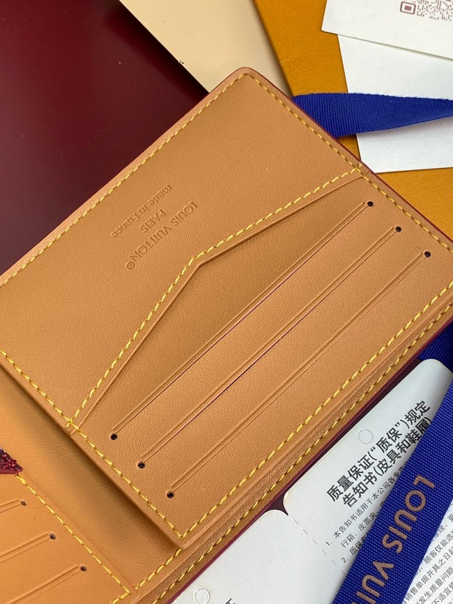 Louis Vuitton NEW Slender Wallet M26838 burgundy