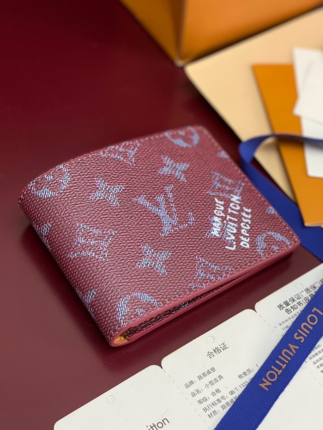 Louis Vuitton NEW Slender Wallet M26838 burgundy