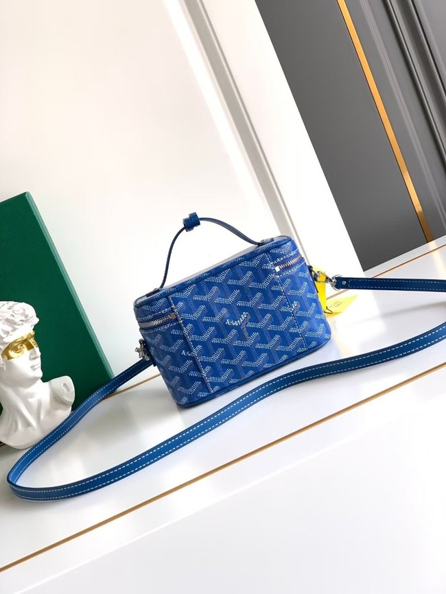 Goyard Muse mini Makeup pouch CL07P blue