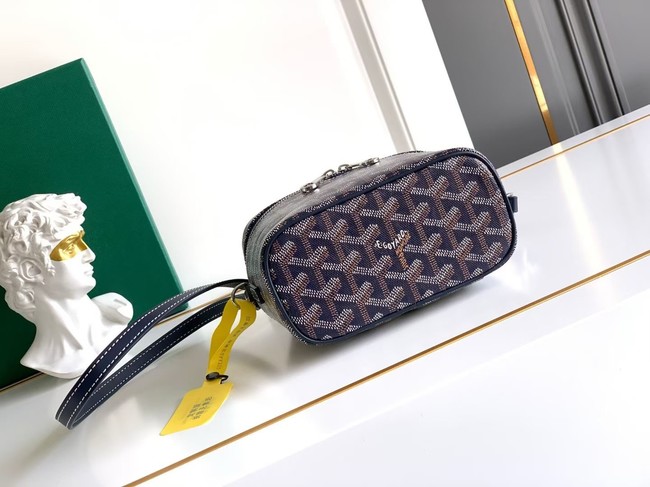 Goyard Muse mini Makeup pouch CL07P dark blue