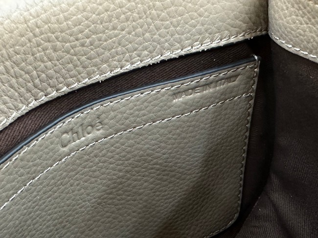 Chloe MARCIE small saddle bag 31053 light gray