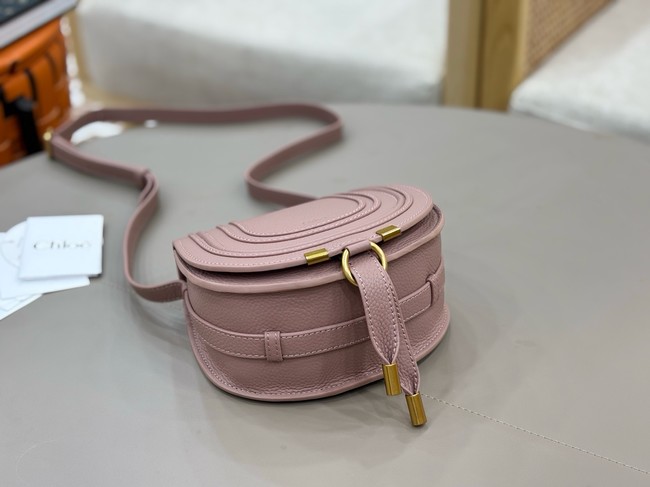Chloe MARCIE small saddle bag 31053 pink