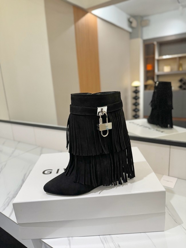 Givenchy High Boots Calfskin Heel 6.5CM 97171-3