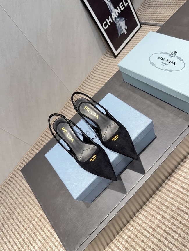 Prada leather slingback pumps 1I901M-4