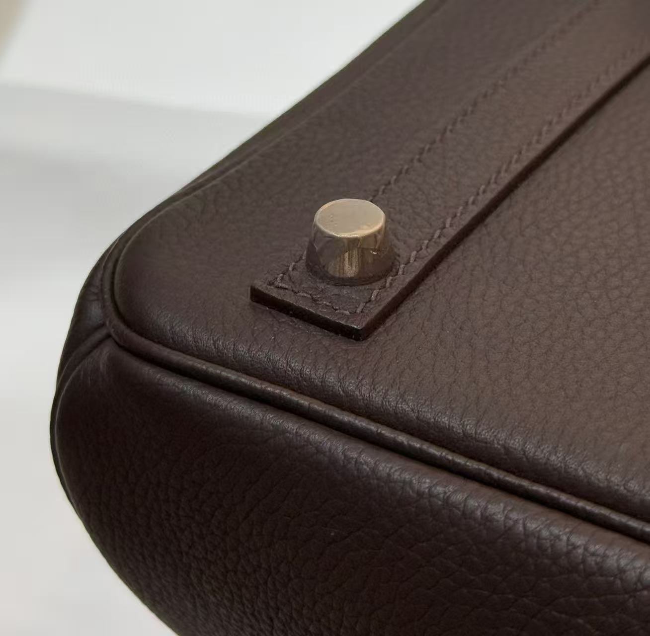 Hermes Original Togo Leather HB30O Coffee Hermes Original Togo Leather HB30O Coffee