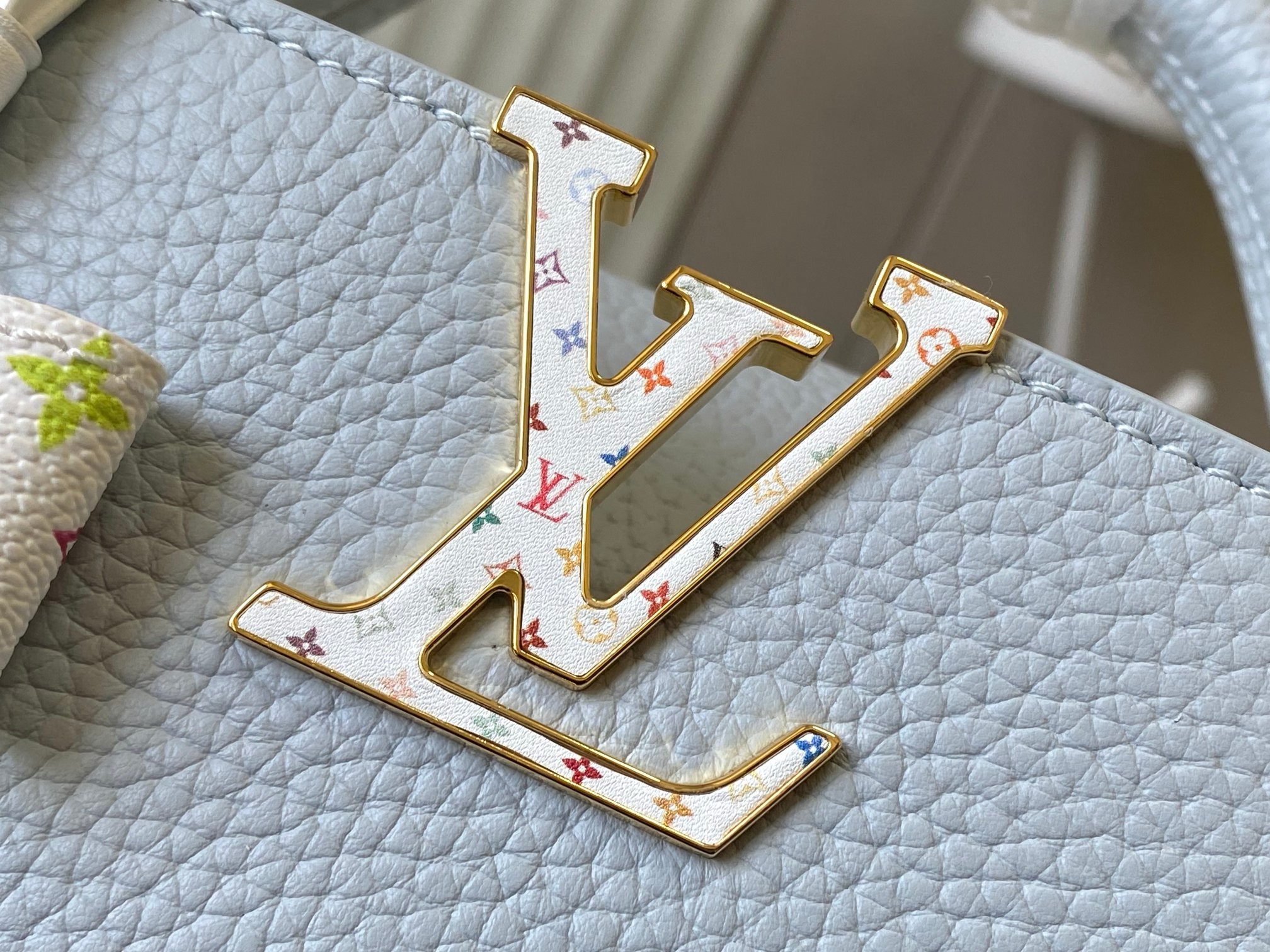 Louis Vuitton NEW LV x TM Capucines MINI M27639 Olympic Blue