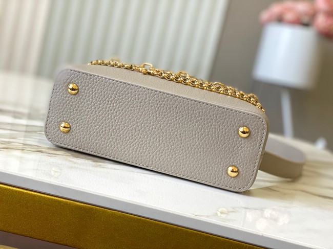Louis Vuitton Capucines East-West Mini M26345 gray
