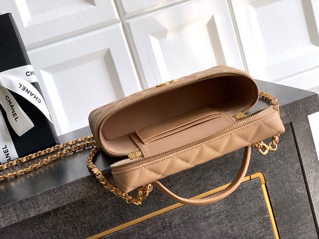 Chanel Vanity with Chain 26C AP4936 Apricot