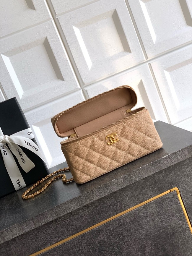 Chanel Vanity with Chain 26C AP4936 Apricot