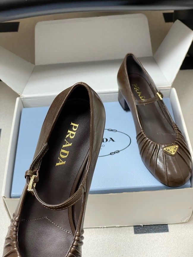 PRADA leather ballerinas 21055-3