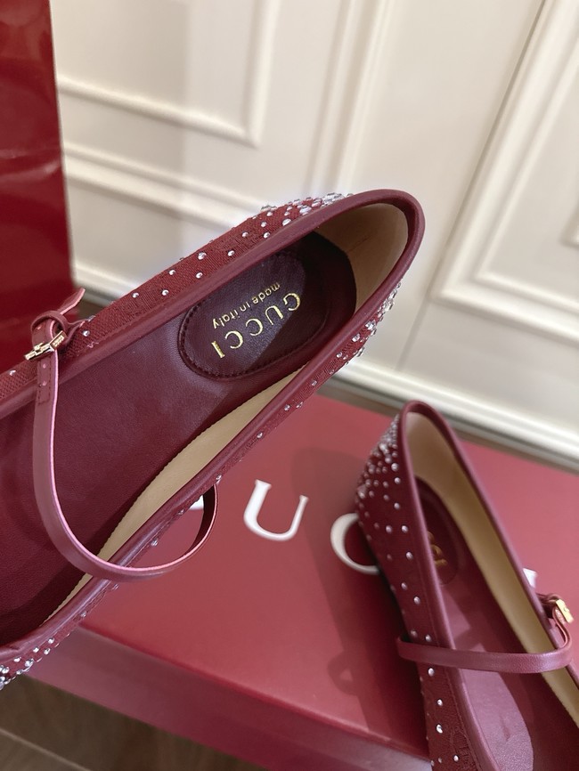 GUCCI Womens Vittoria ballerina 21068-3