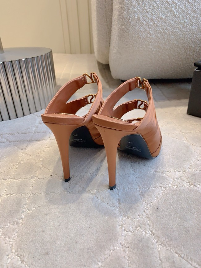 Saint Laurent EMILIE mules in satin crepe G1097-3