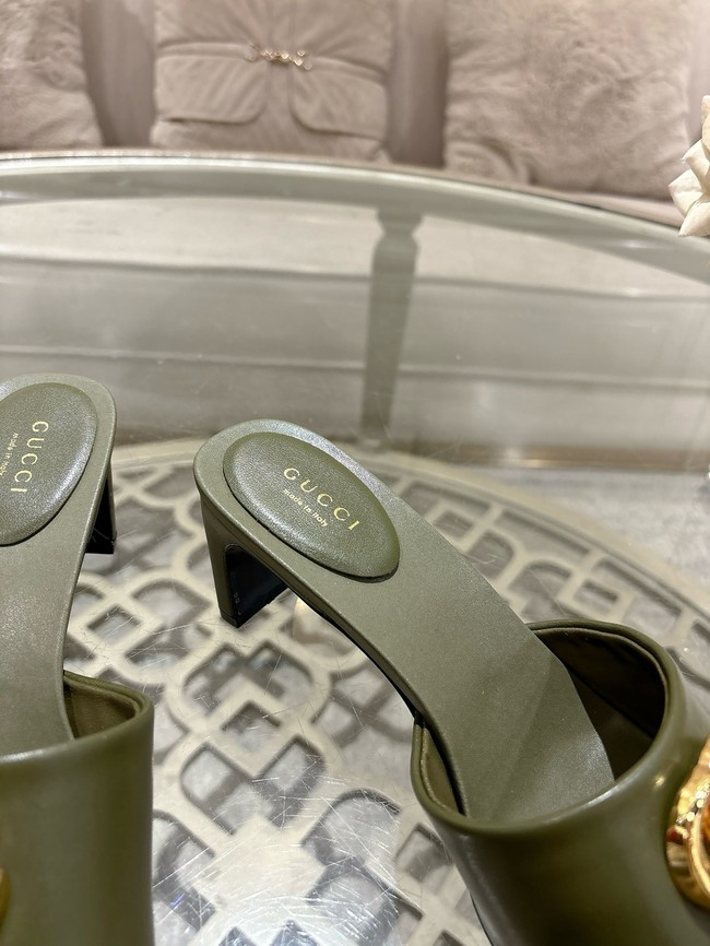 GUCCI Womens slide sandal with Horsebit 21075-9