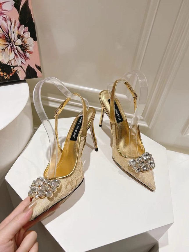 Dolce & Gabbana WOMENS Slingbacks Heel 10CM 21090-1