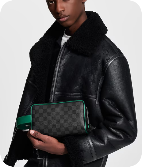 Louis Vuitton Locket Dopp Kit N40852 black