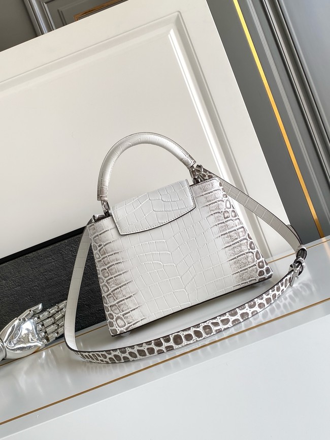 Louis Vuitton Capucines BB M98177 light gray