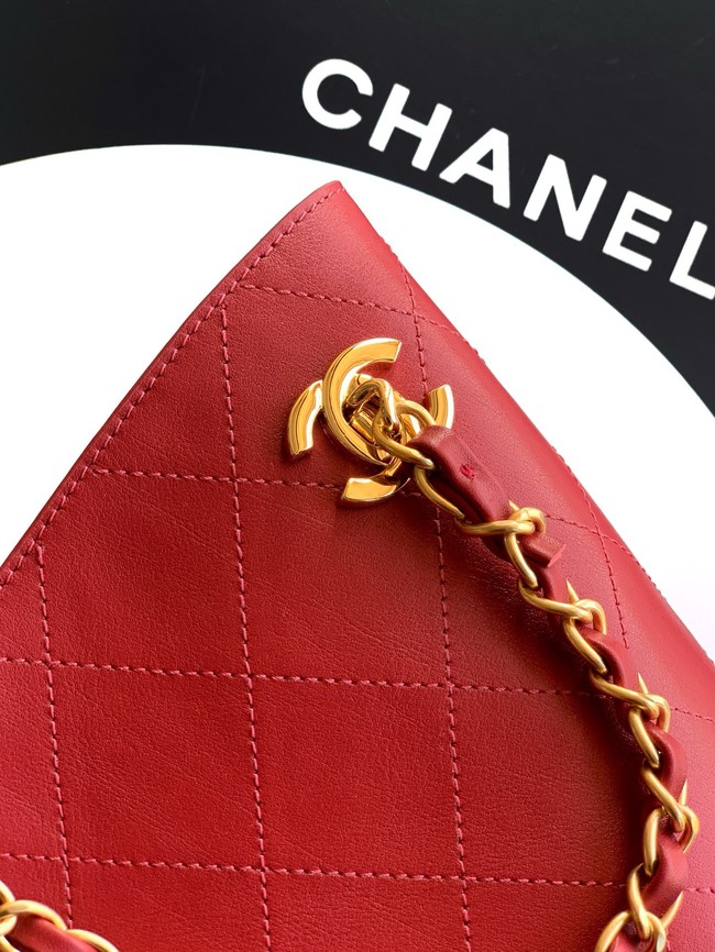 CHANEL Shoulder Bag 66971 red