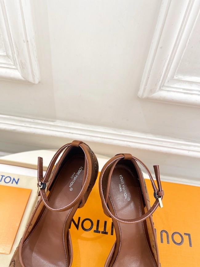 Louis Vuitton Heel 8.5CM sandals 55701-1