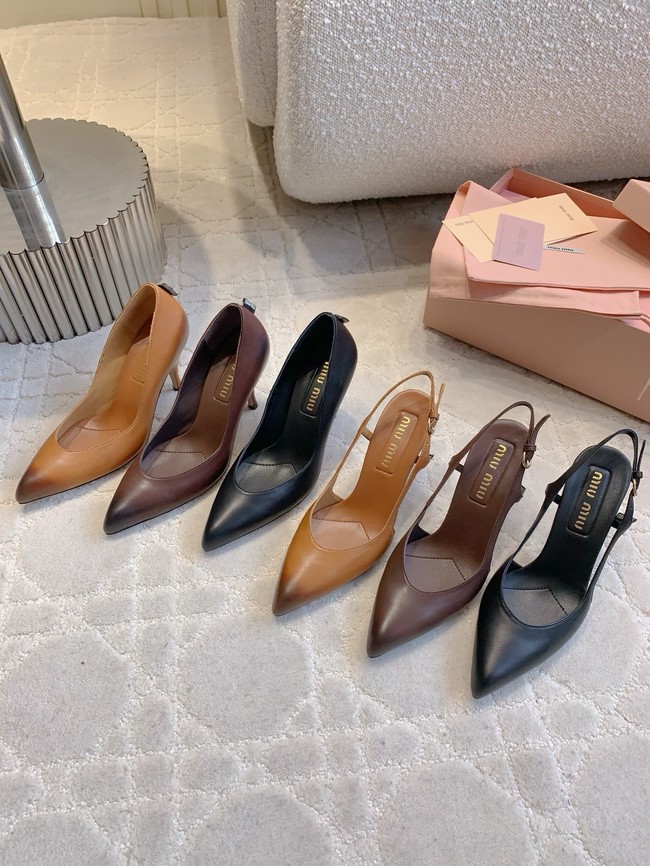 MIUMIU WOMENS Gala Pump Heel 8CM 55704-5