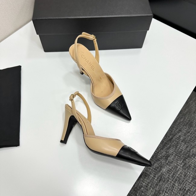 Chanel Slingbacks Iridescent Lambskin 55734-2