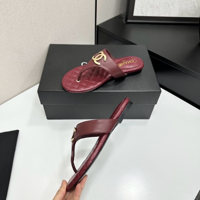 Chanel Thongs Lambskin 55745-3