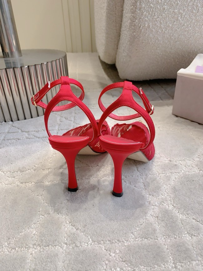 Jimmy Choo slingback pumps in satin crepe 55743-3