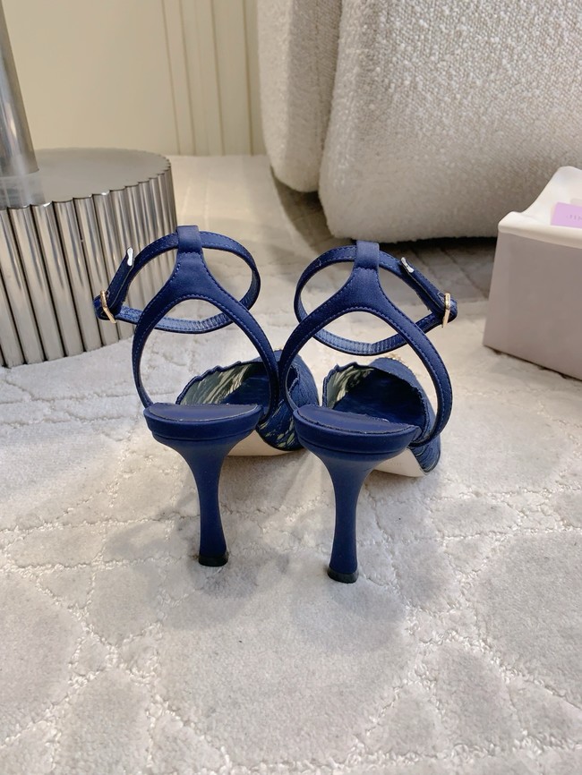 Jimmy Choo slingback pumps in satin crepe 55743-5