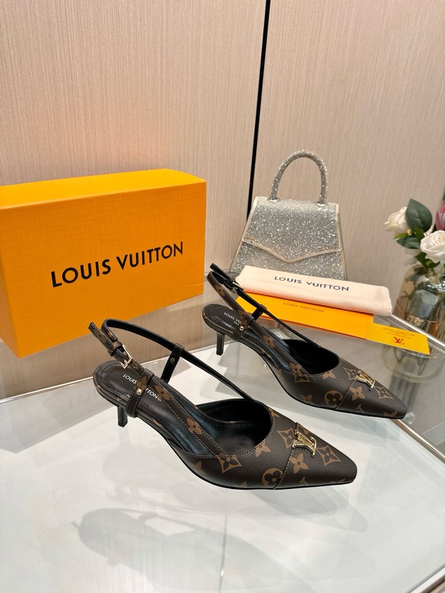 Louis Vuitton Slingback Pump Heel 5.5CM 35970-7