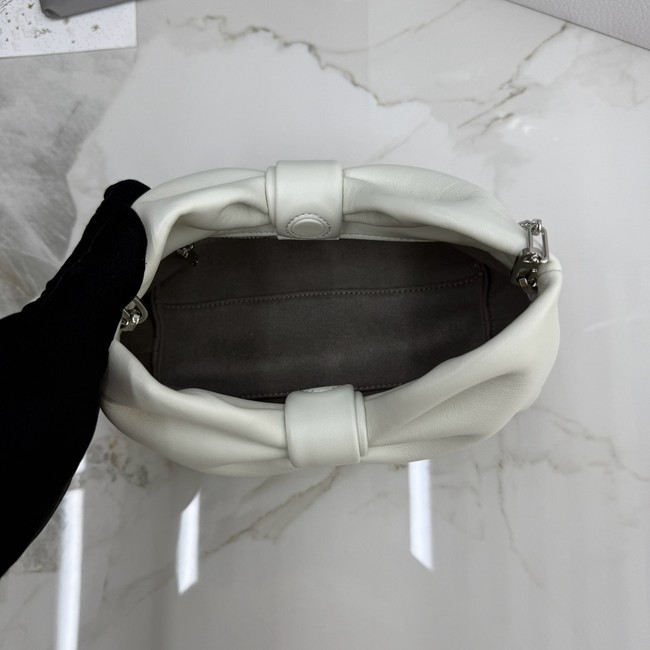 Small Dior Bow Bag Lambskin M0715P Latte