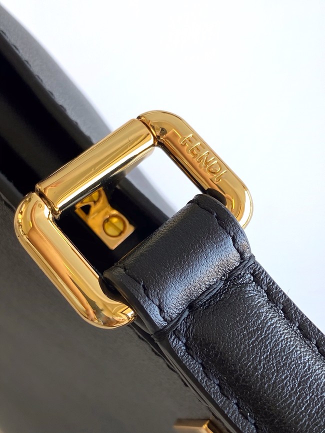 FENDI Way Medium Cowhide Bag 8BN367 black