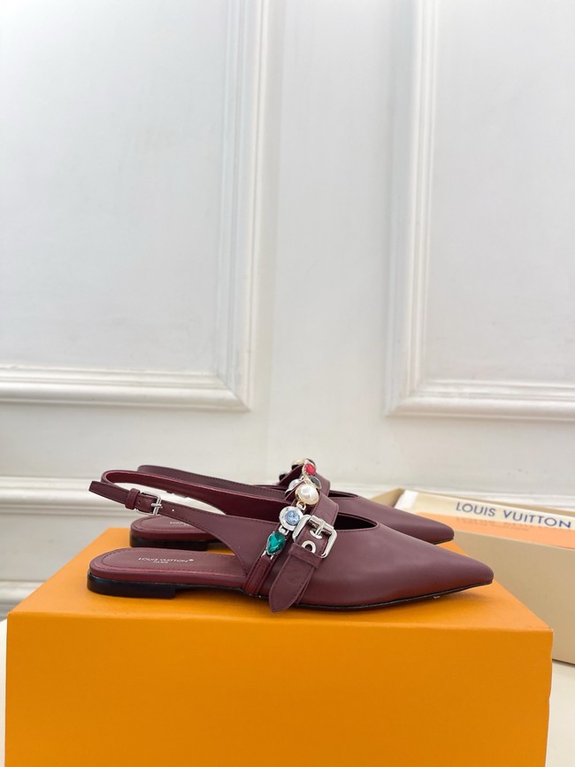 Louis Vuitton Vibe Slingback Flat Sandal  66897-4