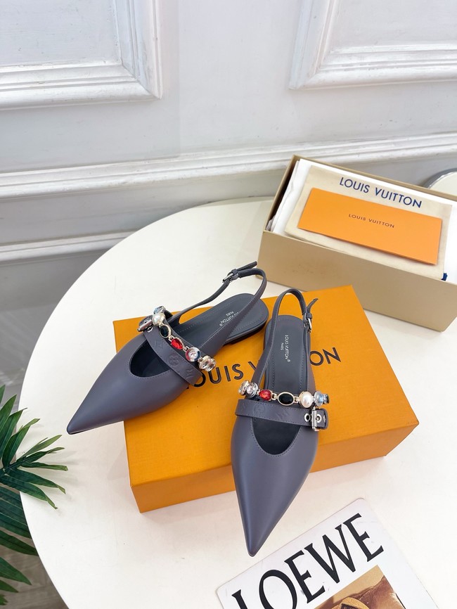 Louis Vuitton Vibe Slingback Flat Sandal  66897-5