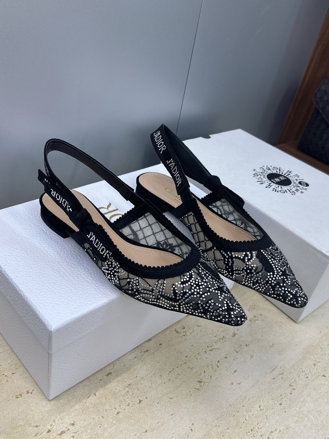 Dior JAdior Slingback Flat KCB999D-2