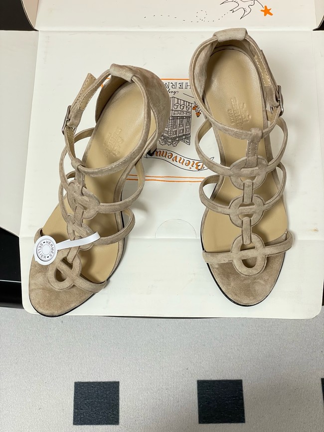 Hermes Sandals Heel 10.5CM 66931-2