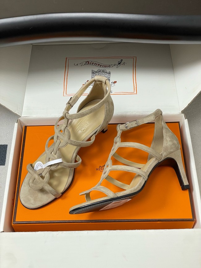 Hermes Sandals Heel 7.5CM 66931-6
