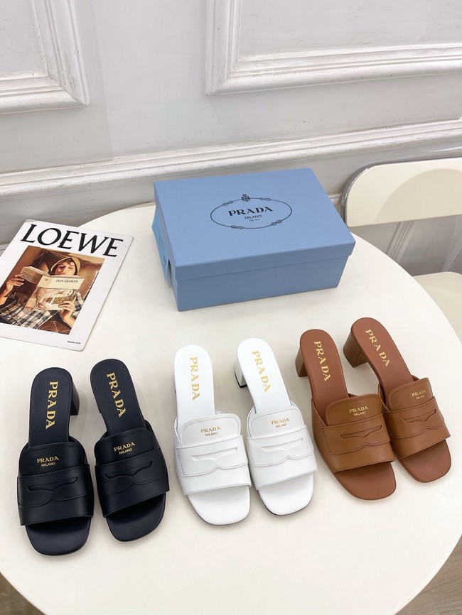 Prada Slippers Heel Height 4.5CM 66953-3