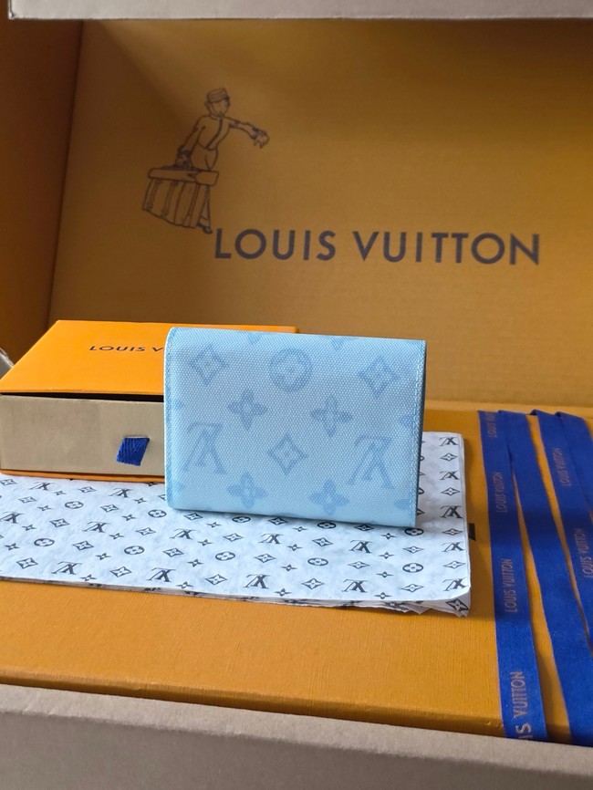 Louis Vuitton Victorine Wallet M27681 Bleu Courrier