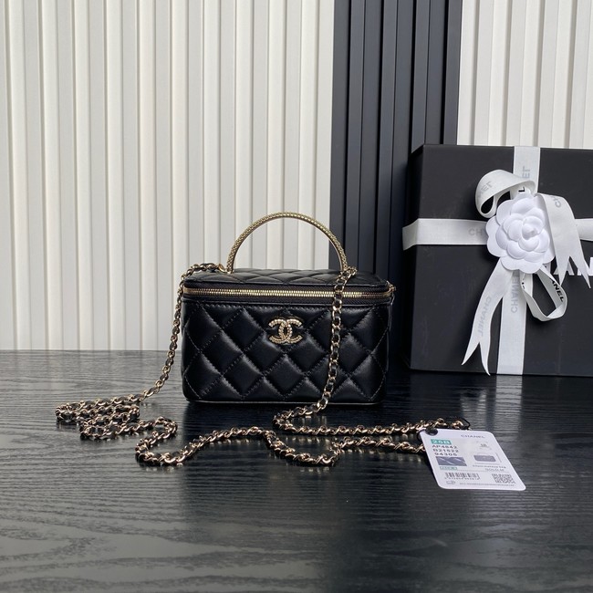 Chanel Long Vanity with chain AP4842 black