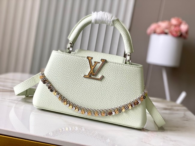 Louis Vuitton Capucines BB M18198 light green