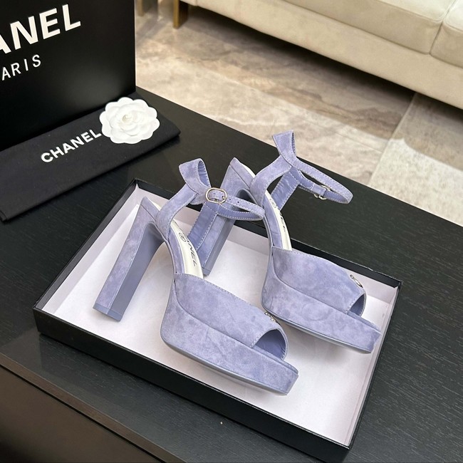 Chanel Sandals Laminated Lambskin 11CM 66966-2