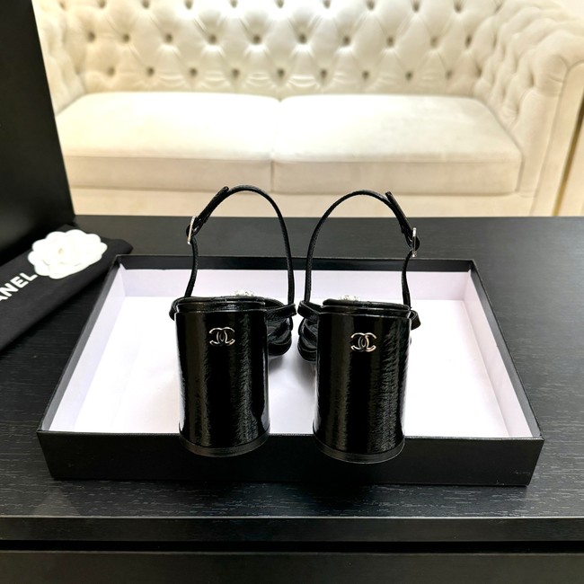 Chanel Sandals Laminated Lambskin 95mm G46964-3