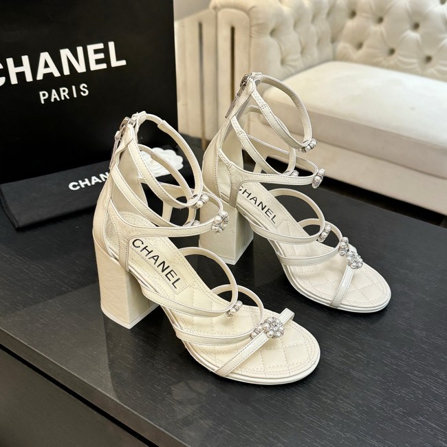 Chanel Sandals Laminated Lambskin 95mm G46999-4