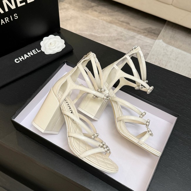 Chanel Sandals Laminated Lambskin 95mm G46999-4