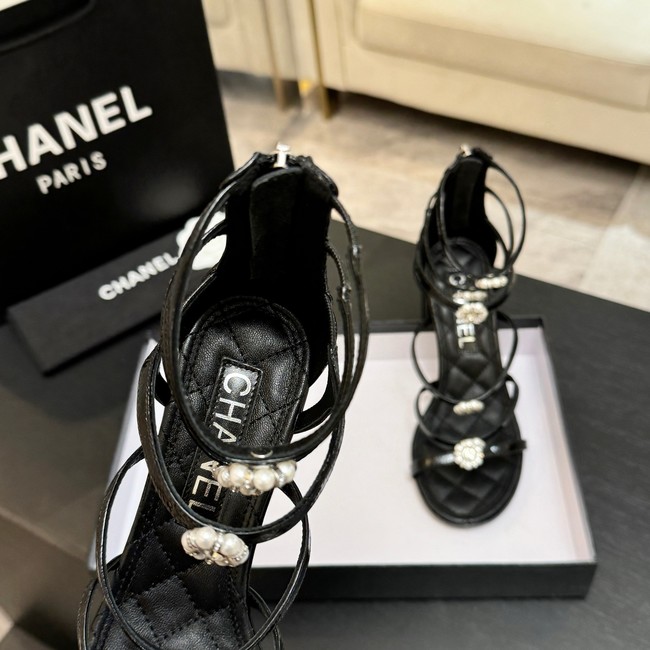 Chanel Sandals Laminated Lambskin 95mm G46999-5